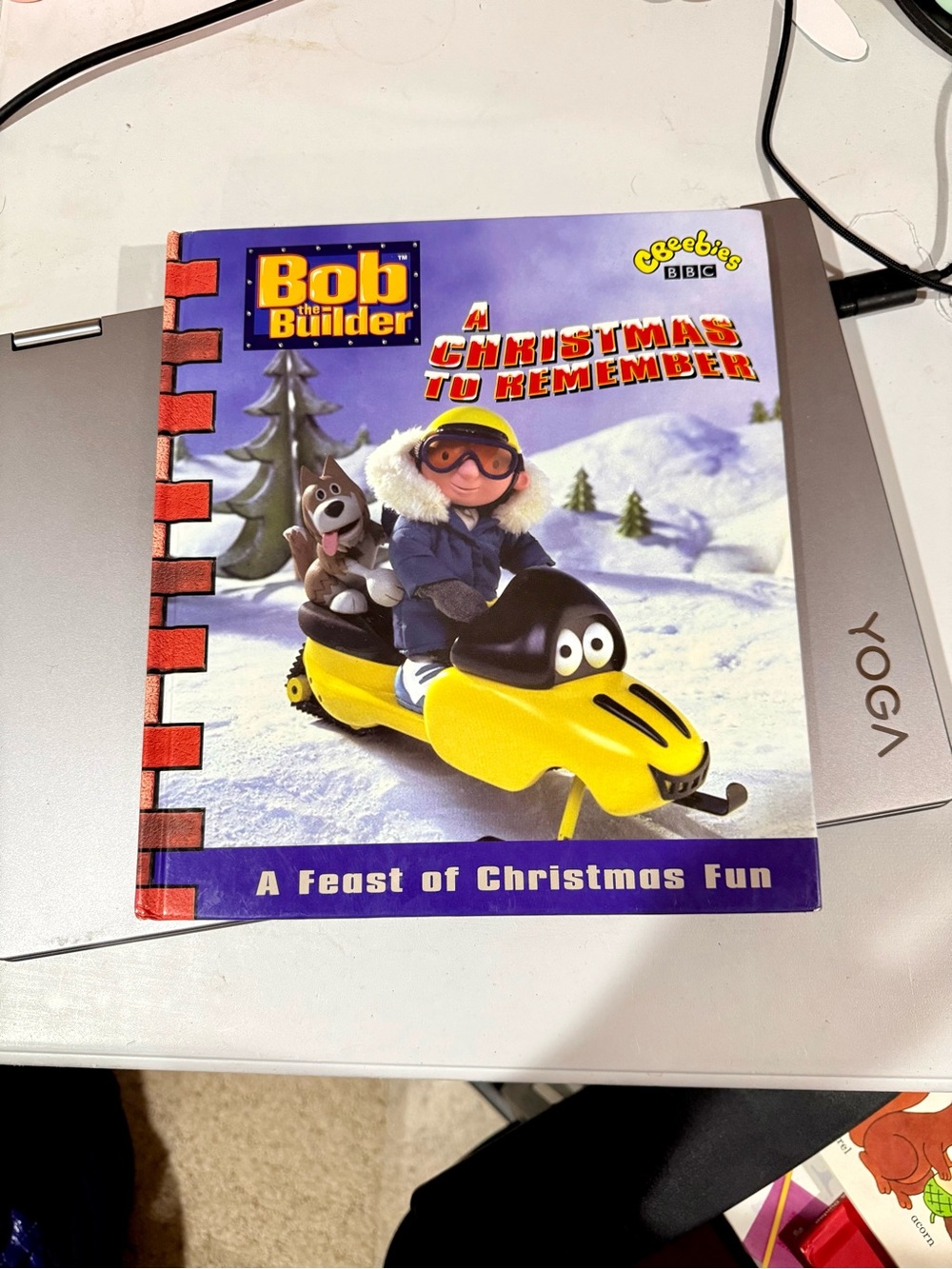 Bob the Builder "A Christmas to Remember" Children's Book - Vintage